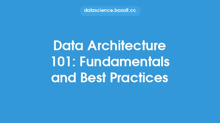Data Architecture 101: Fundamentals and Best Practices Thumbnail