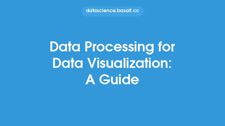 Data Processing for Data Visualization: A Guide Thumbnail