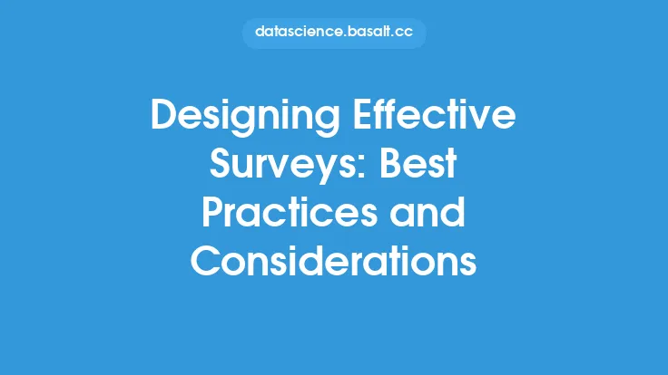 Designing Effective Surveys: Best Practices and Considerations Thumbnail