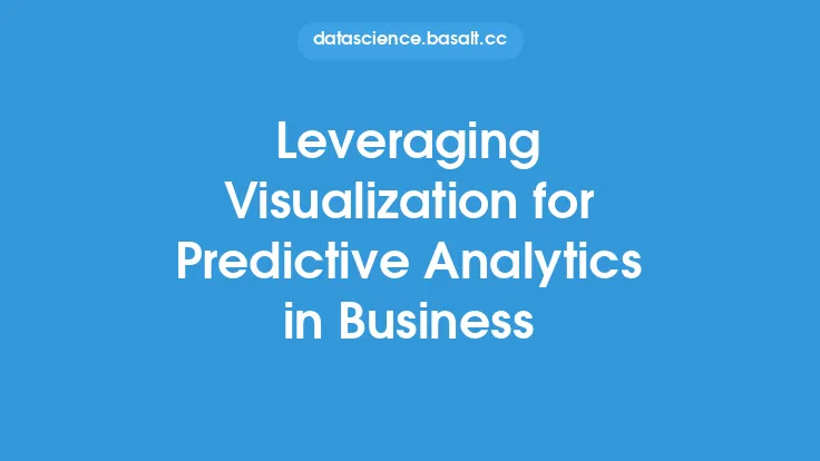 Leveraging Visualization for Predictive Analytics in Business Thumbnail